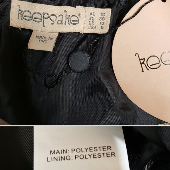 Keepsake Here and Now Bubble Dress cutout black - Picture 9 of 9